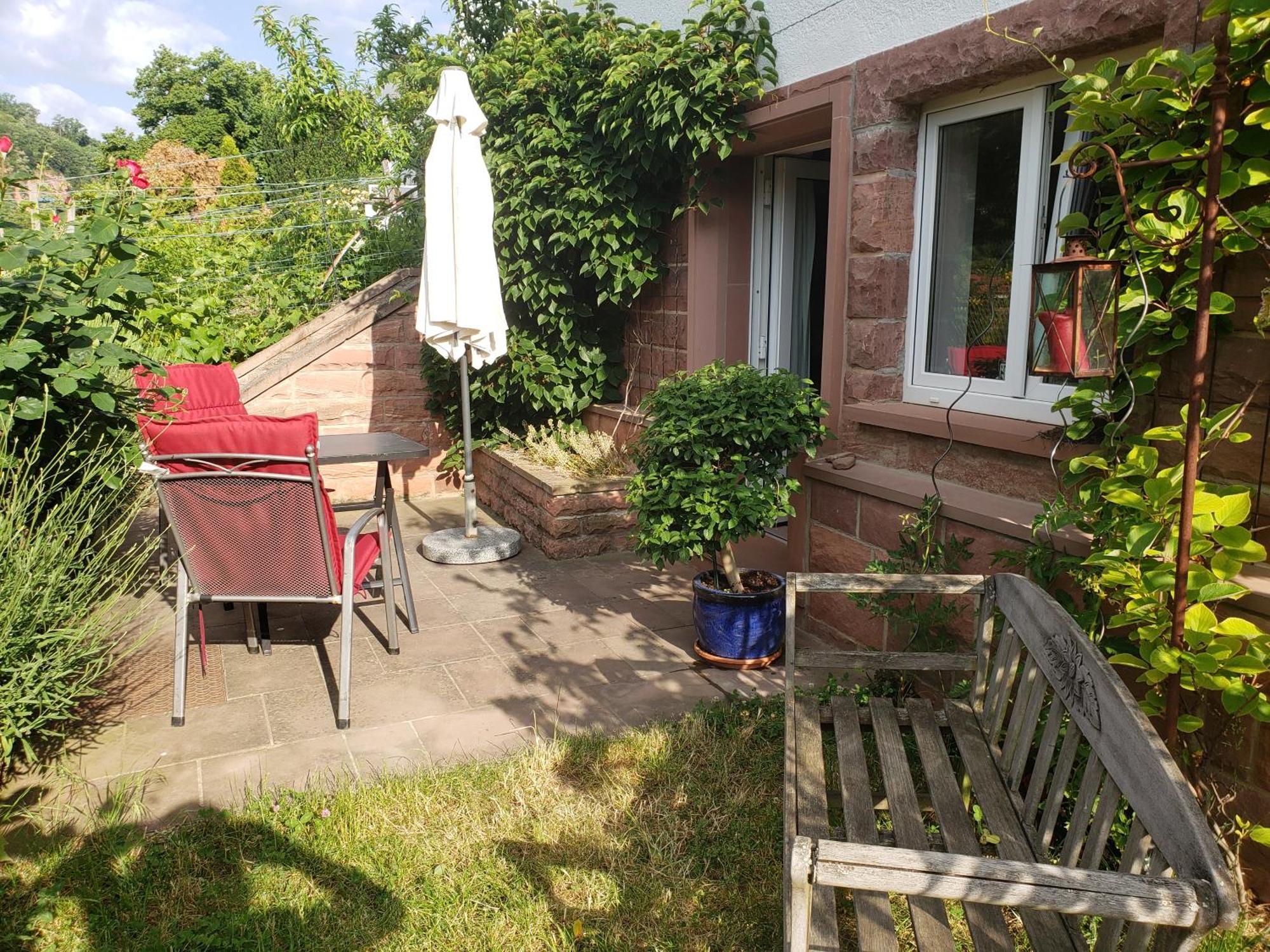 Panorama-Blick Miltenberg, 3 Pers., Zentr., Am Main, Terrasse, Bootverleih, P エクステリア 写真